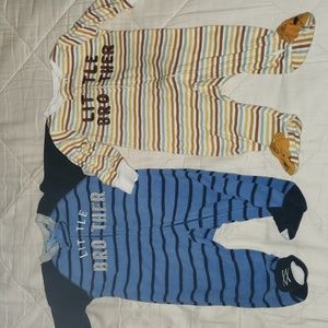 2 pairs of little brother pjs